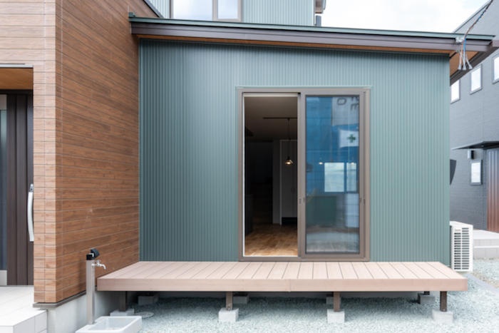 クールモダンな回遊動線の家