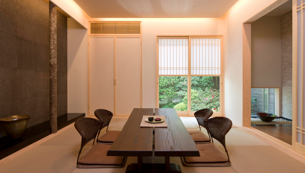 和の趣を感じ季節の移ろいを感じることができる和室