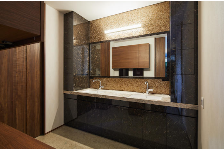 猫も寛ぐリゾートホテルのような家