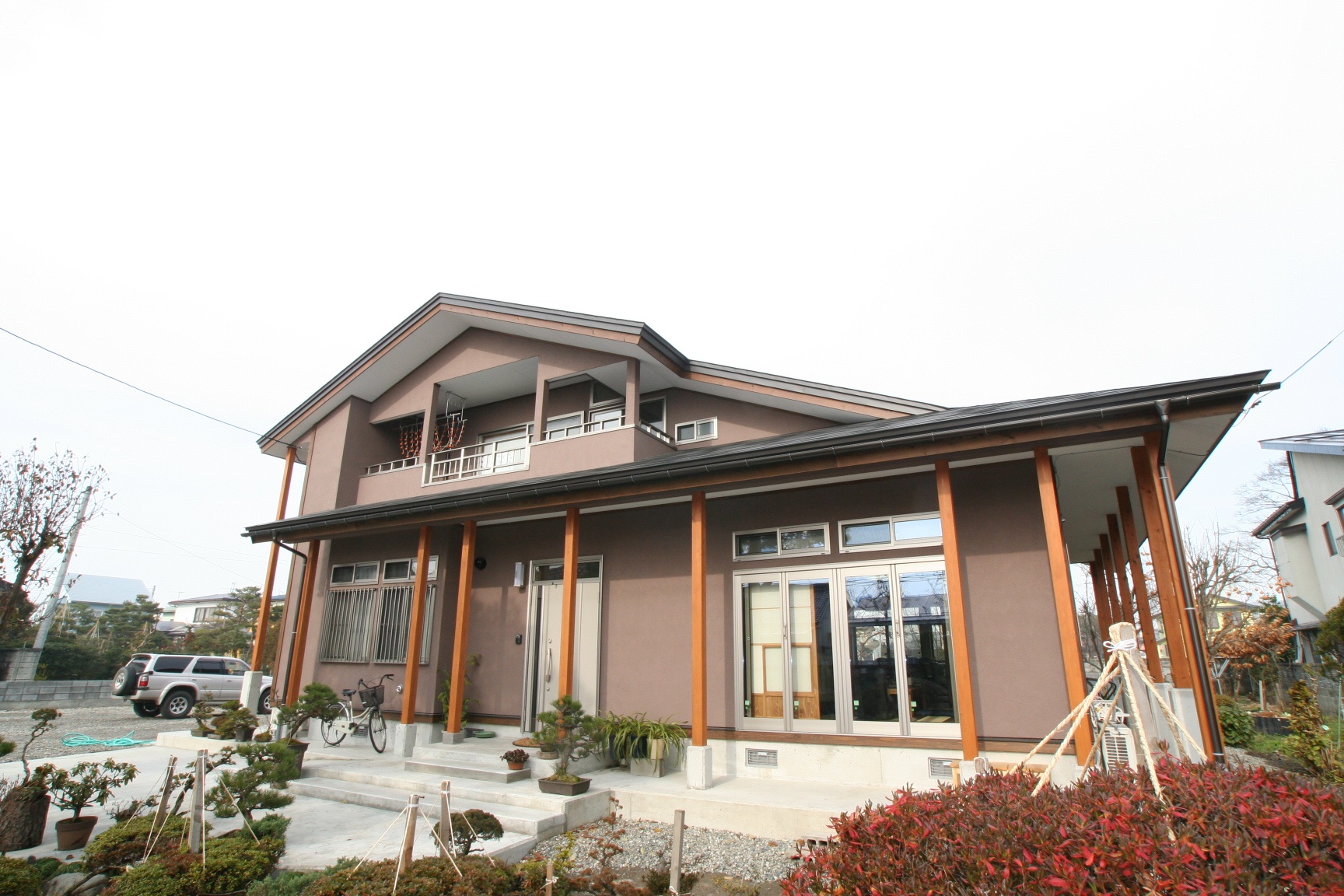 生活しやすいシンプルな自然素材の家　会津若松市