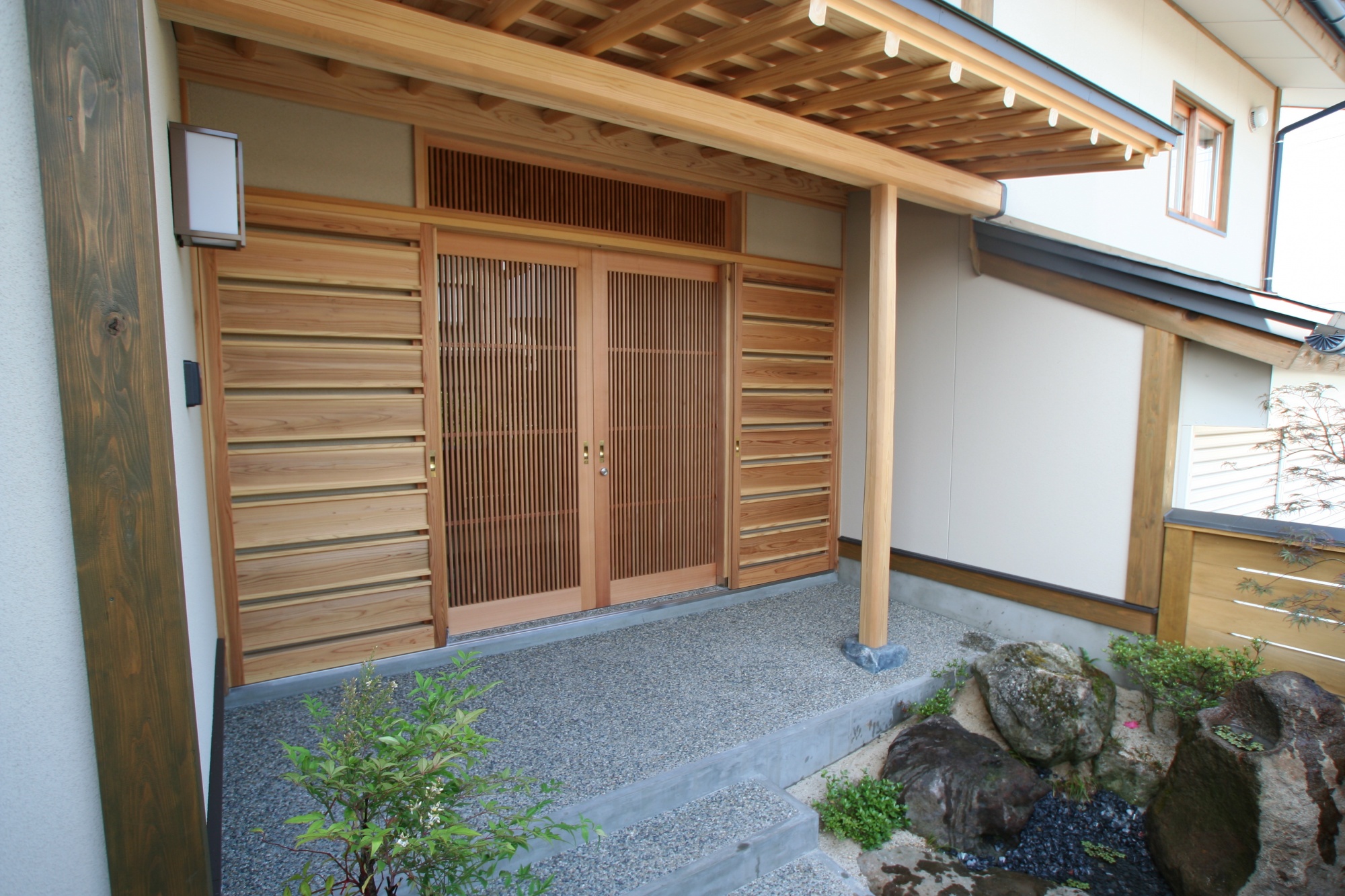 中二階のある平屋の自然素材の家