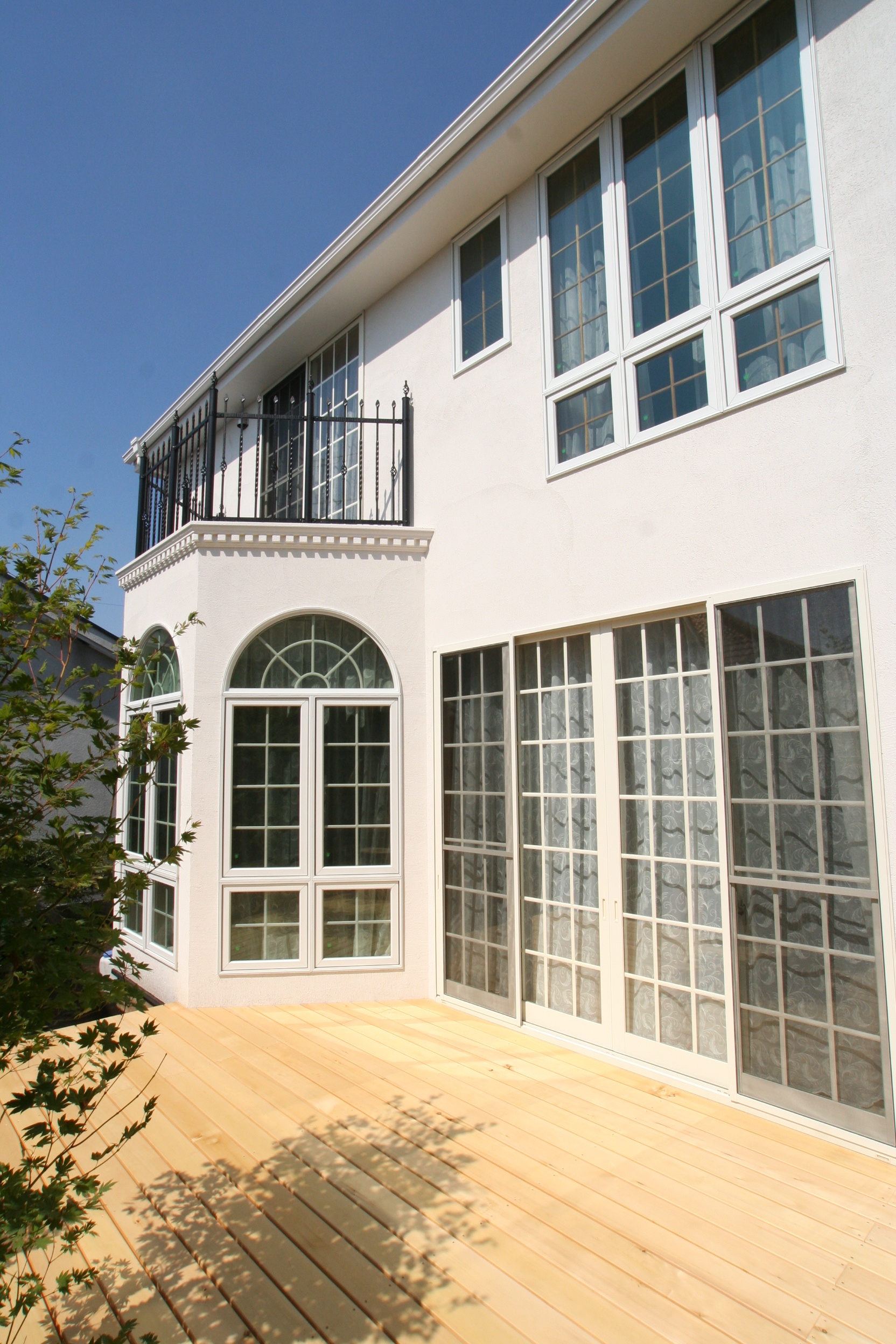 洋風自然素材の家