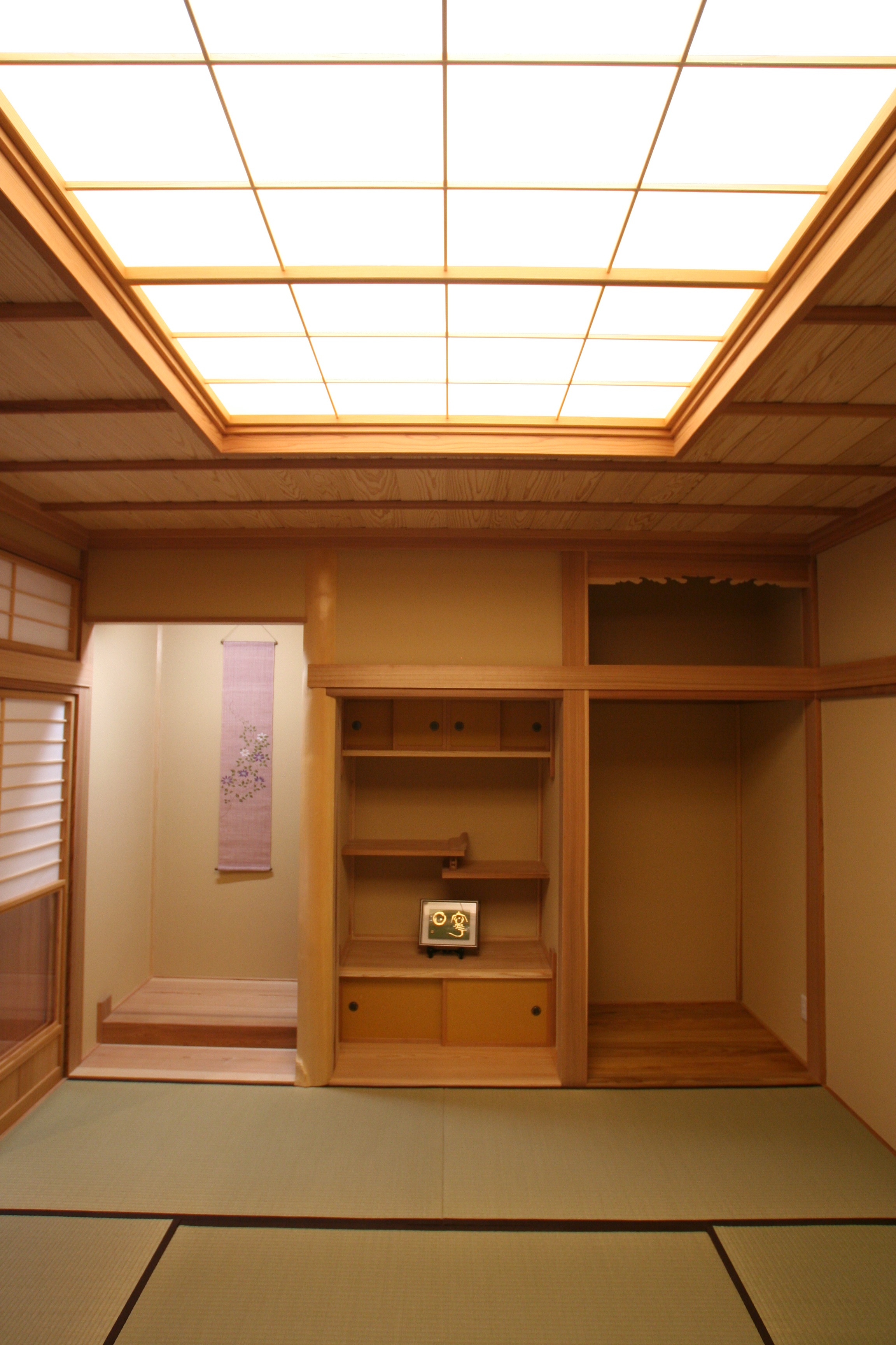 建具にもこだわりたい、平屋の自然素材の家