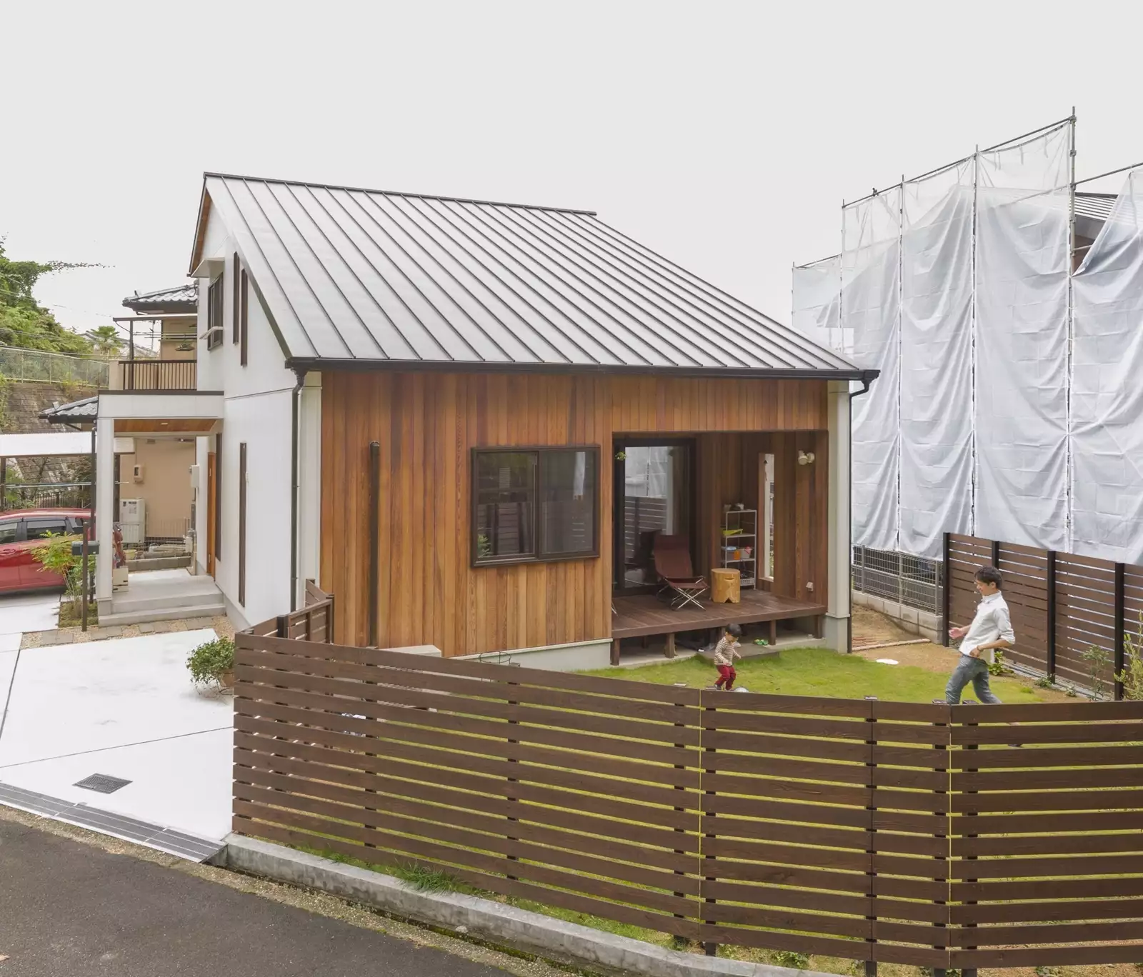 田舎暮らしのような居心地のいい家