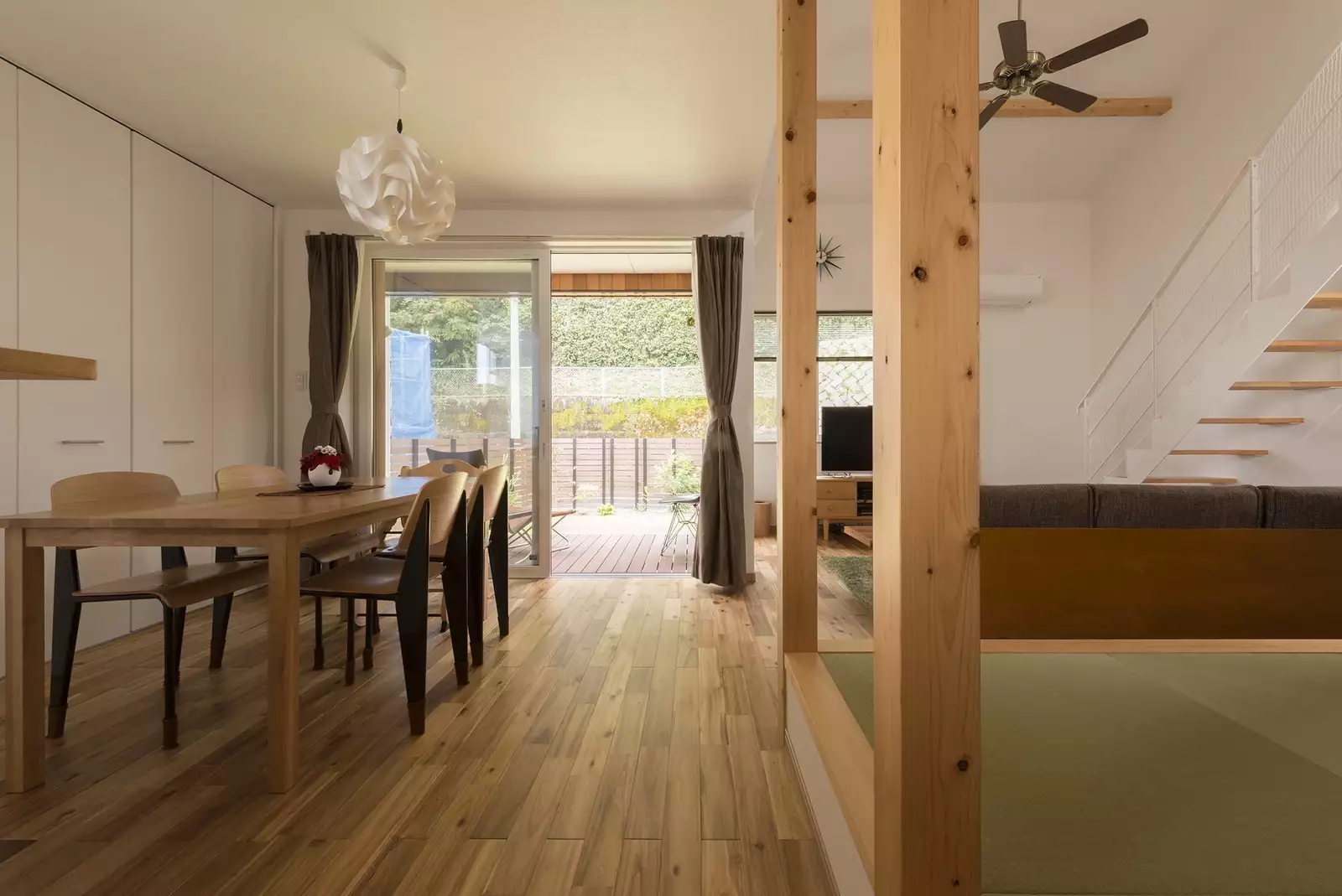 田舎暮らしのような居心地のいい家