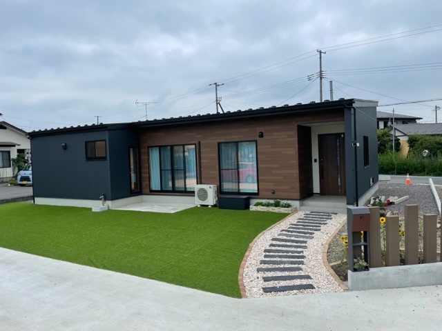 奥様のイメージをカタチにした平屋の家