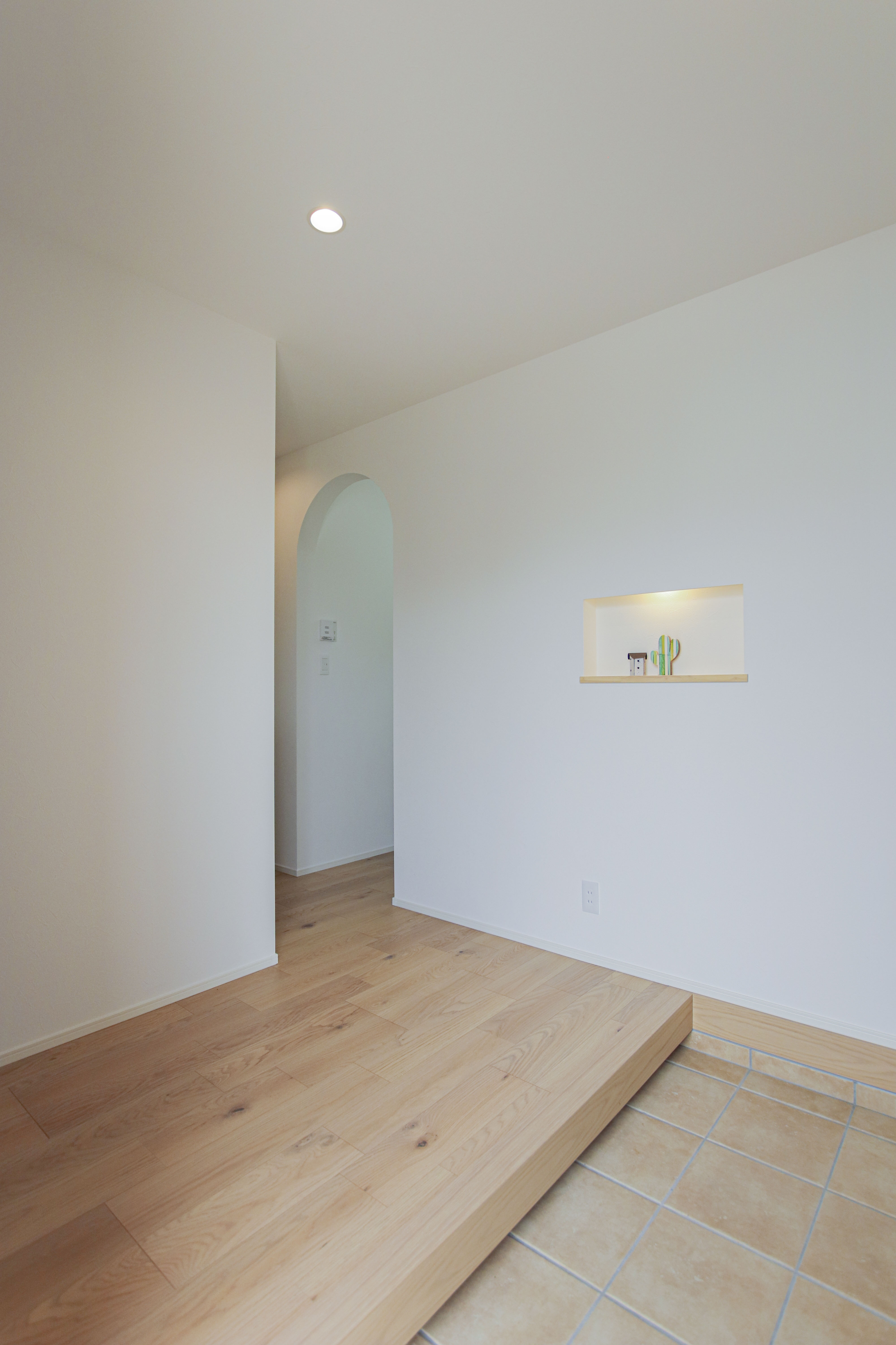 メリハリのある天井と心地よく整う家