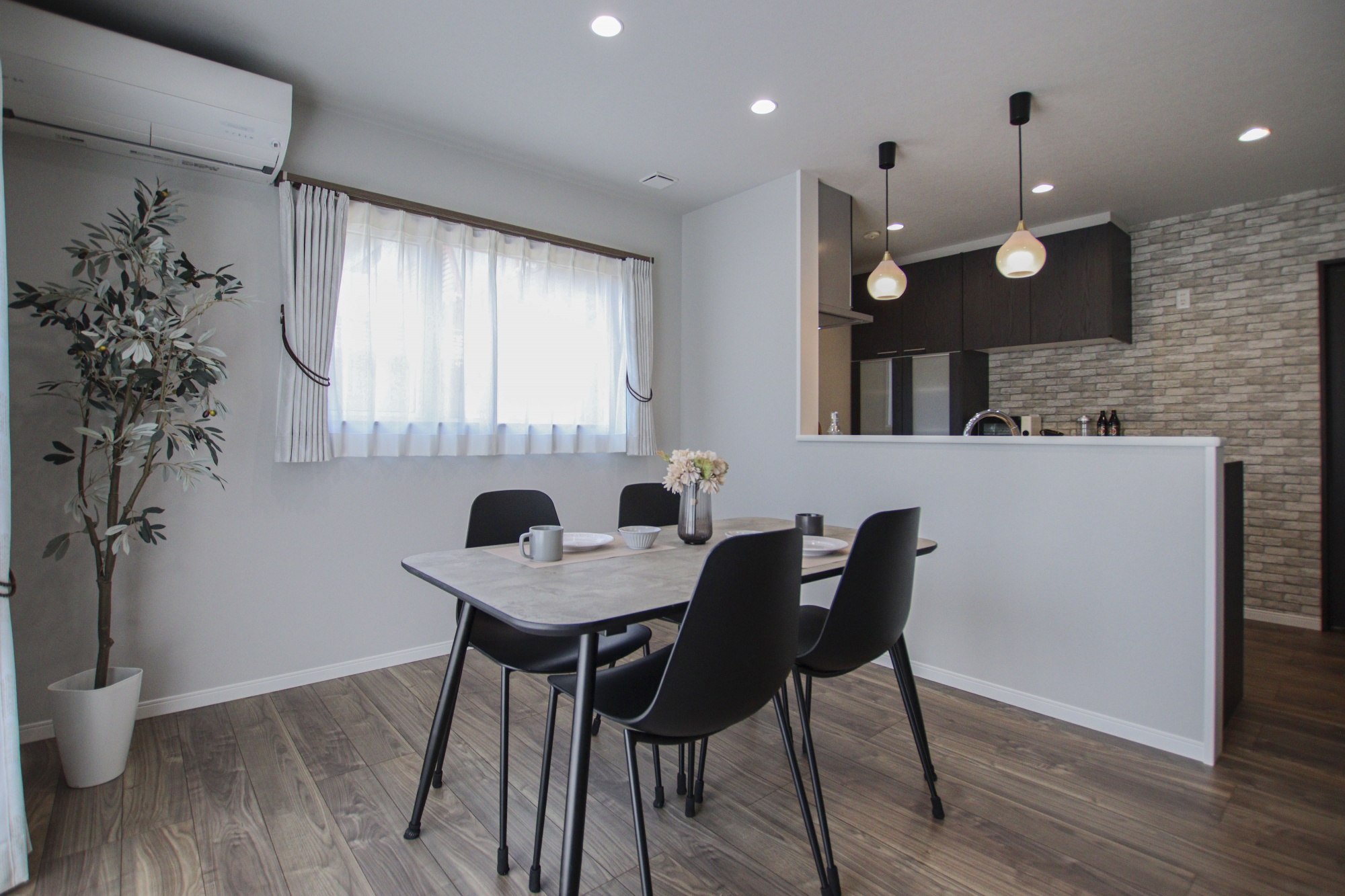 時短動線をこだわったモダンな家