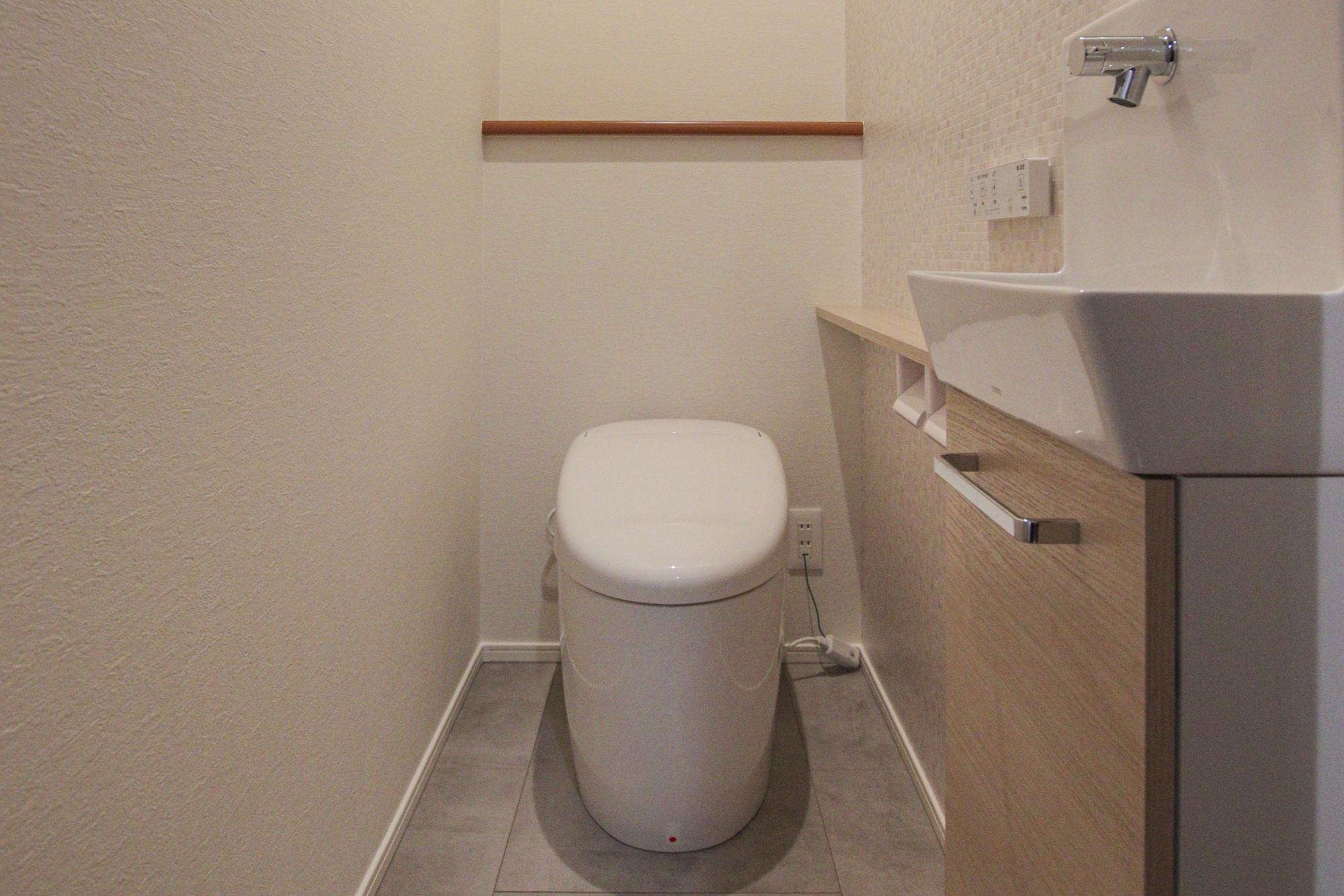 すっきり便利なトイレ