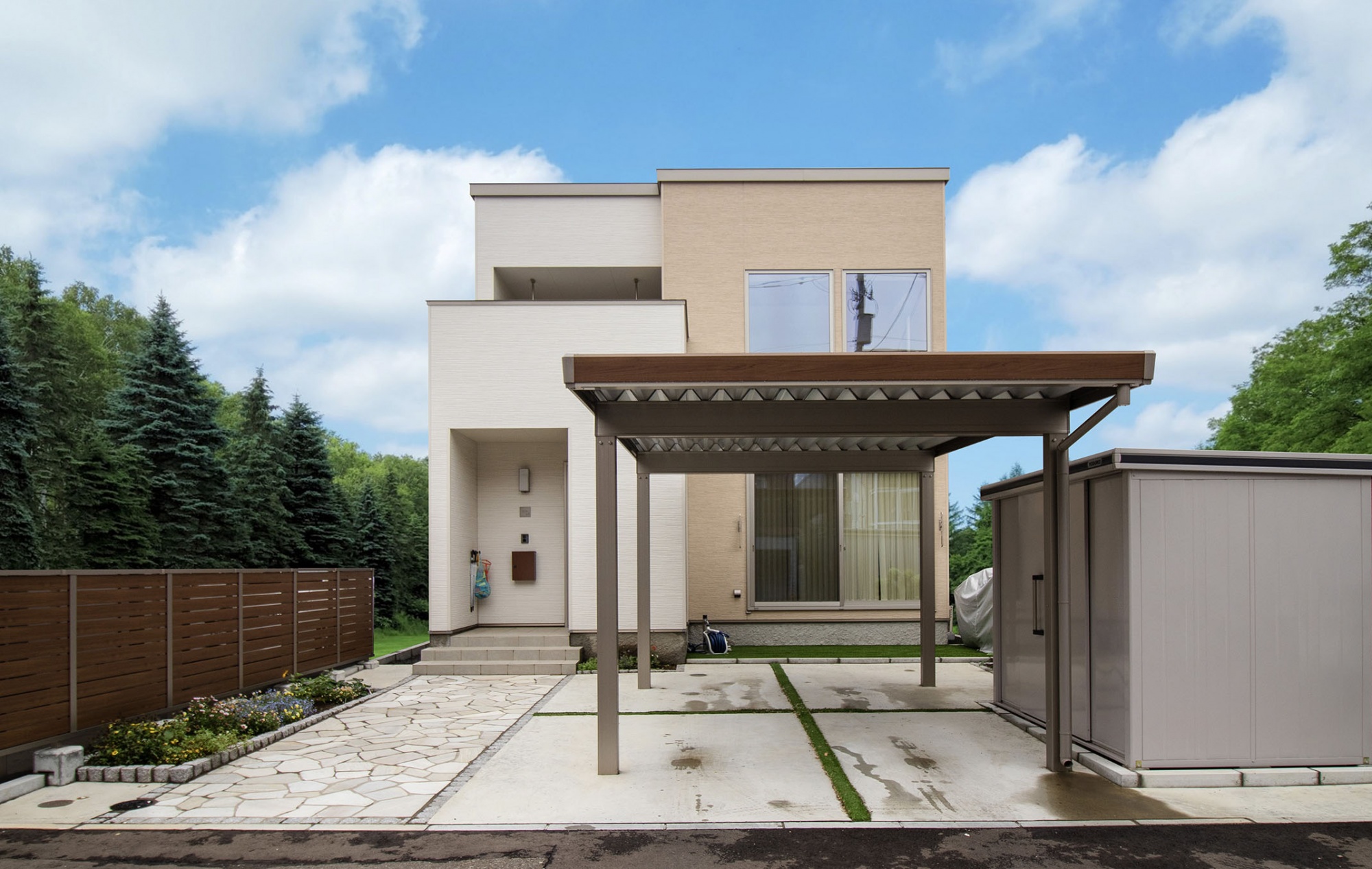 北欧テイストと開放感が魅力の住まい